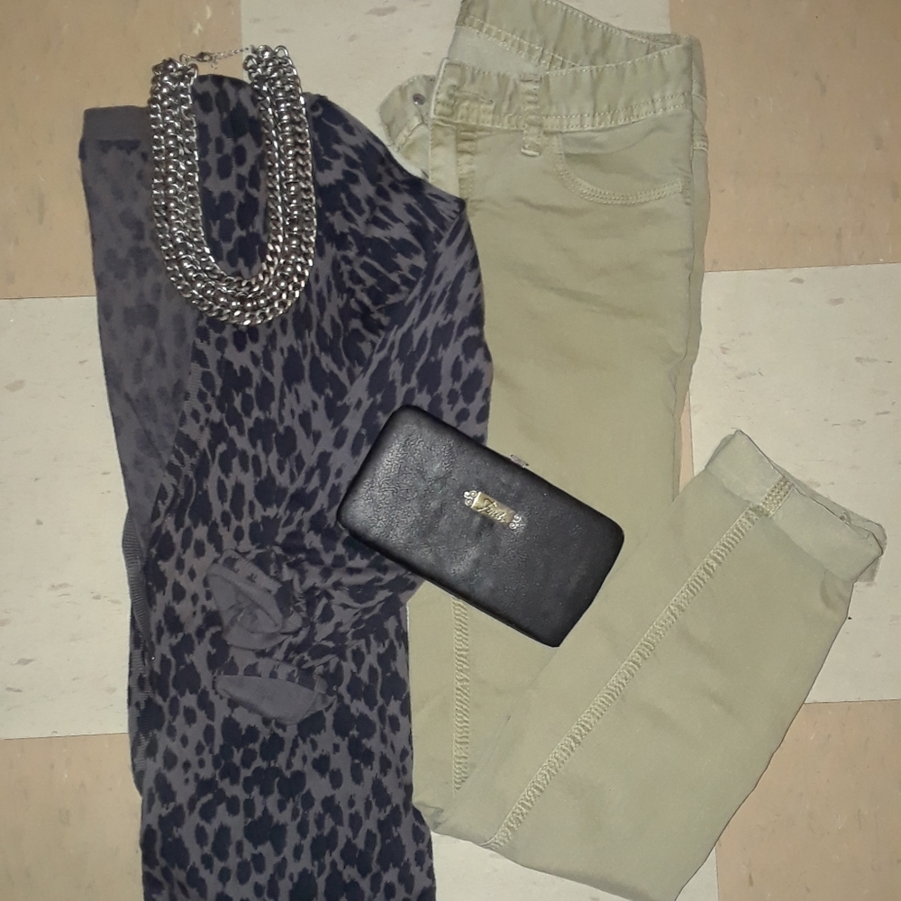 Free People skinny khakis